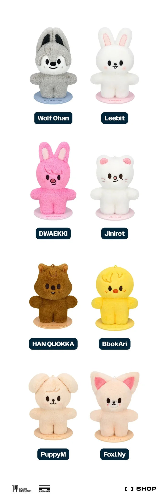 Dominate celebrate Skzoo standing plush | Pre-order dominate celebrate plush | Skzoo mascot plush