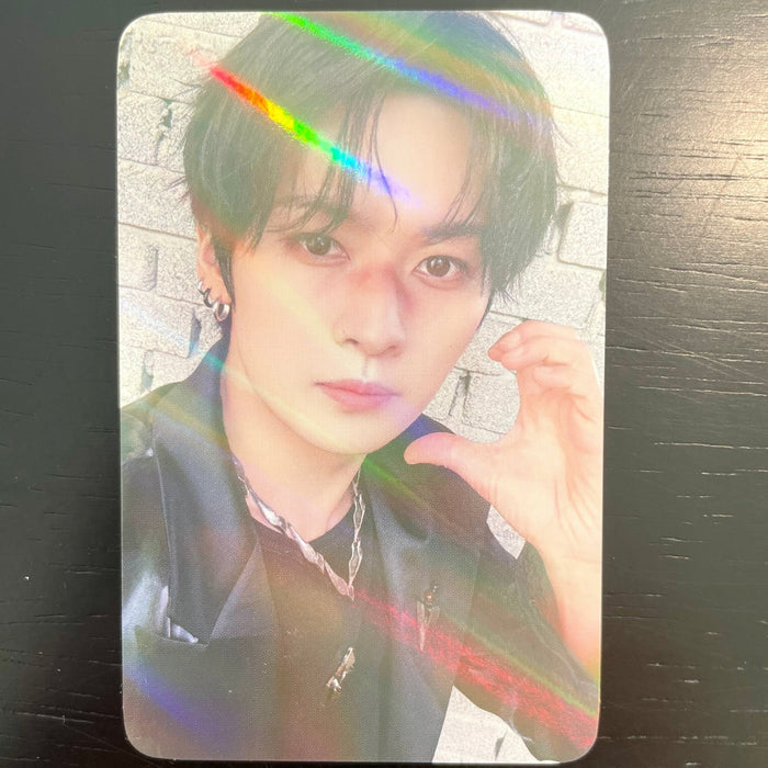Stray Kids THIS & THAT Makestar Hologram POB Photocard Leeknow