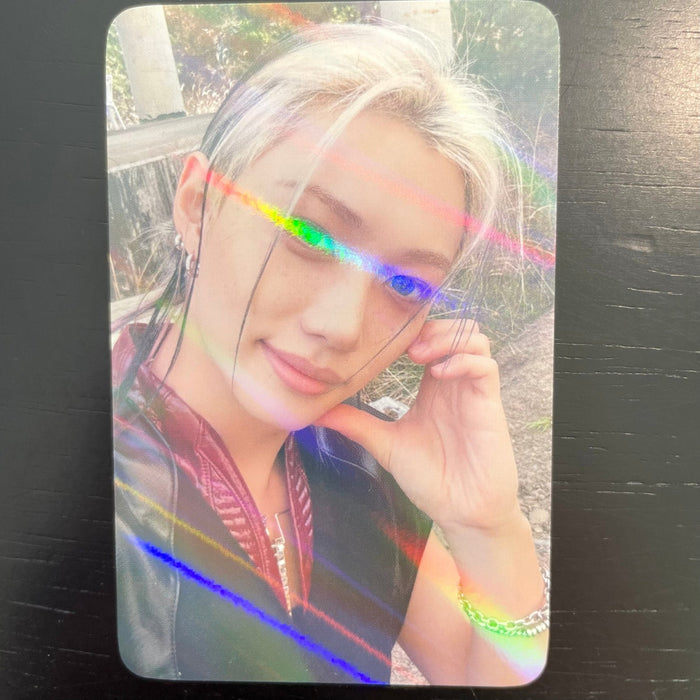 Stray Kids THIS & THAT Makestar Hologram POB Photocard Felix