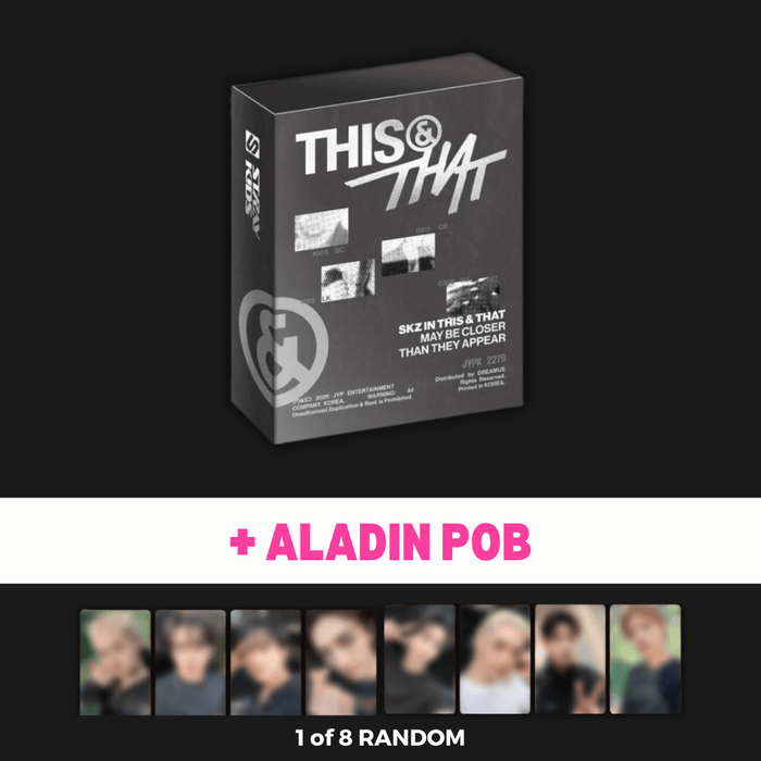 stray kids this and that fans album aladin