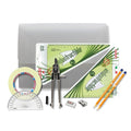 SG Education Strong Poly Box with Elastika Set Square SG Education