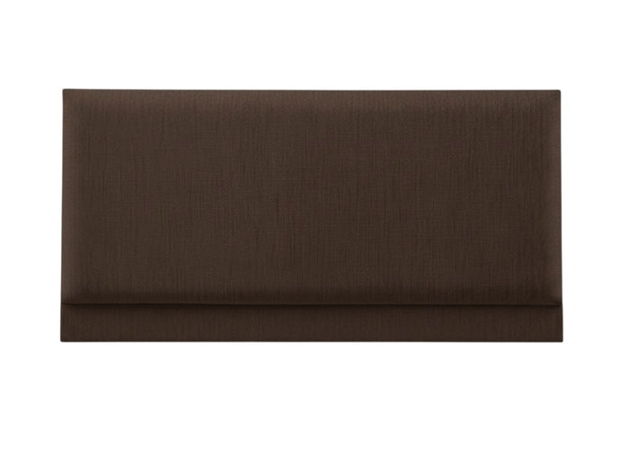 Sunflower Headboard - King - Faux Linen Chocolate - New (Clearance)