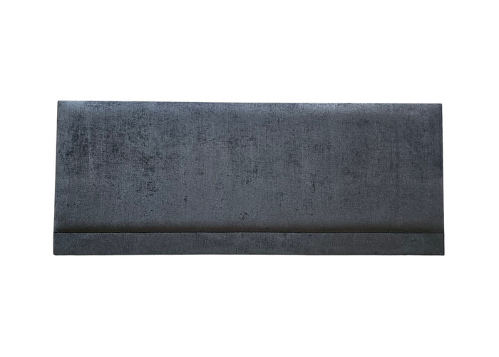 Sunflower Headboard - Super King - Chenille Charcoal - New (Clearance)