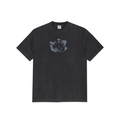 Tee | Metal Logo - Silver black