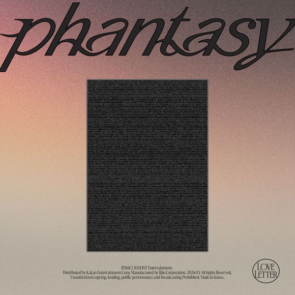 THE BOYZ - PHANTASY Pt.3 Love Letter