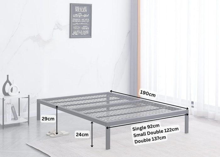 Thornham Metal Platform Bed Dimensions