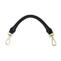 Top Handle Black Gold Front View