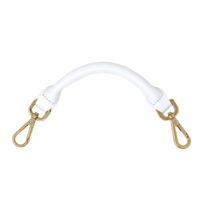 Top Handle White Gold Front View