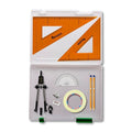 SG Education Tuff Box with Pen Holder Compass, Tape & SG Strong Set Square SG Education