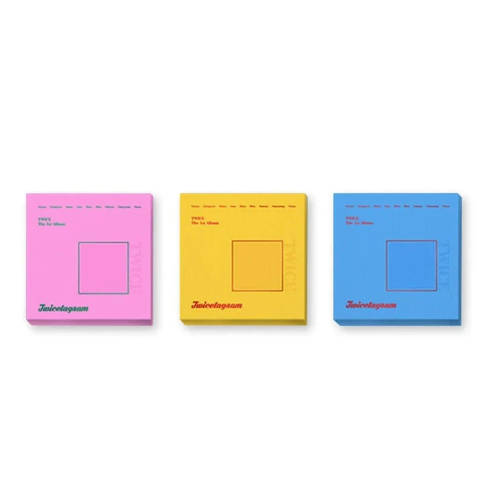 Twice 1st Full Album Twicetagram