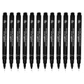 SG Education UniPin Fineliners Black 12 Pack SG Education