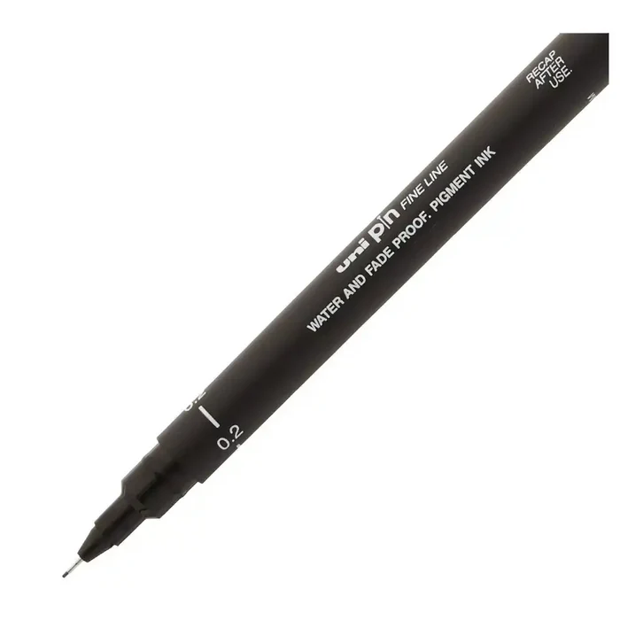 SG Education UniPin Fineliners Black 12 Pack SG Education