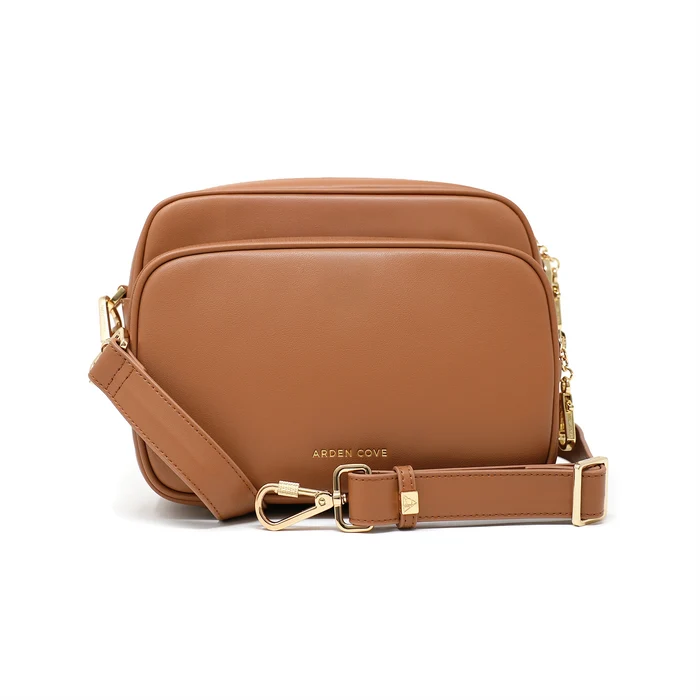 Brown-Gold / Slash-resistant Wide Faux Leather (33" - 59")
