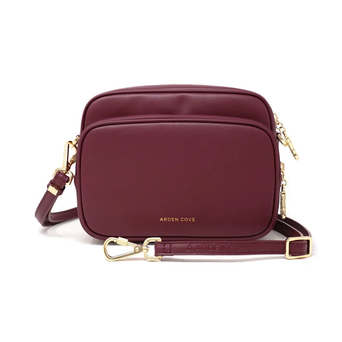 Burgundy-Gold / Slash-resistant Faux Leather (33"-59")