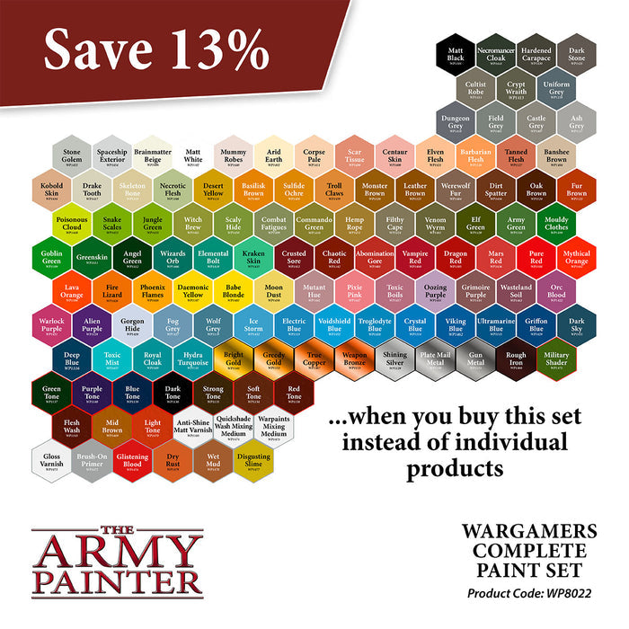 Warpaints: Complete Paint Set