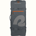 Dark gray backpack with orange zipper and Retrospec logo on a white background.
