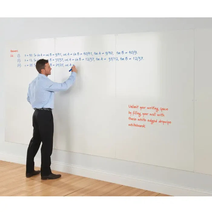 SG Education Whiteboard Roll 135cm x 10m Adhesive SG Education