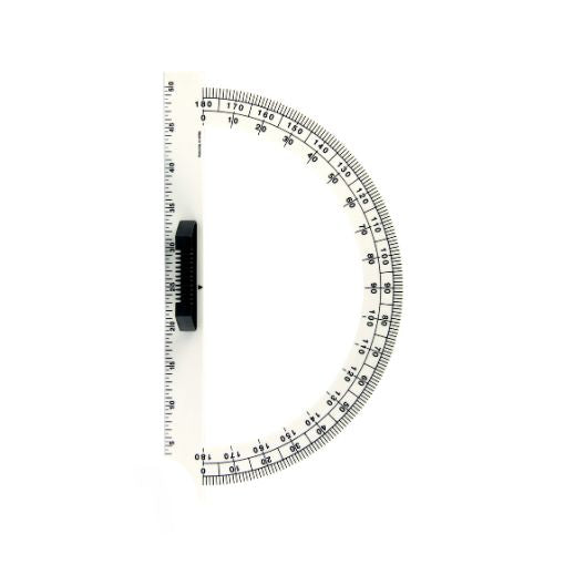 Wissner Wissner Board Plastic Protractor 180degree 50cm Magnetic SG Education