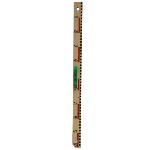 Wissner Wissner Board Wood Ruler 100cm Magnetic SG Education