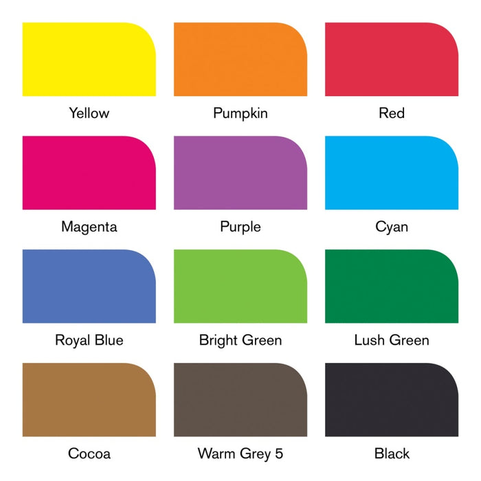 Winsor & Newton W&N Brushmarker Vibrant Tones 12 Pack SG Education