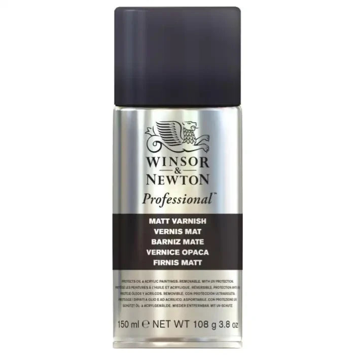 Winsor & Newton W&N Professional Aerosol Matt Varnish 150ml SG Education