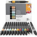 Winsor & Newton W&N Promarker 121 Manga Set 2 12 Pack SG Education