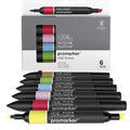 Winsor & Newton W&N Promarker Mid Tones 6 Pack SG Education