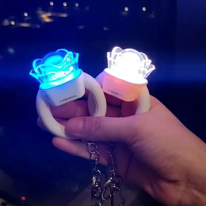 ZEROBASEONE Mini Light Ring Keychains