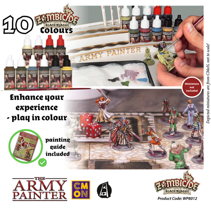 Zombicide Black Plague Paint Set